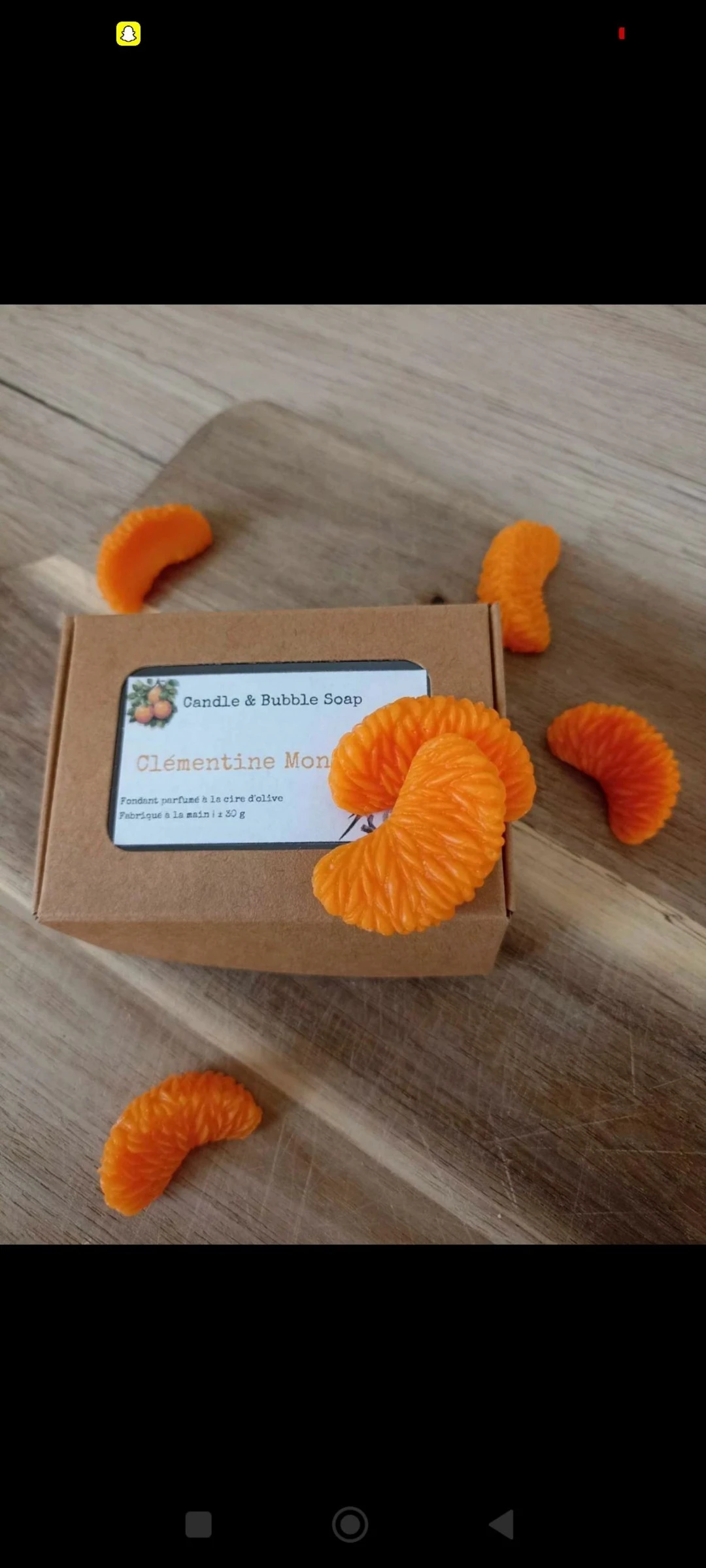 Boîte fondant parfumé 